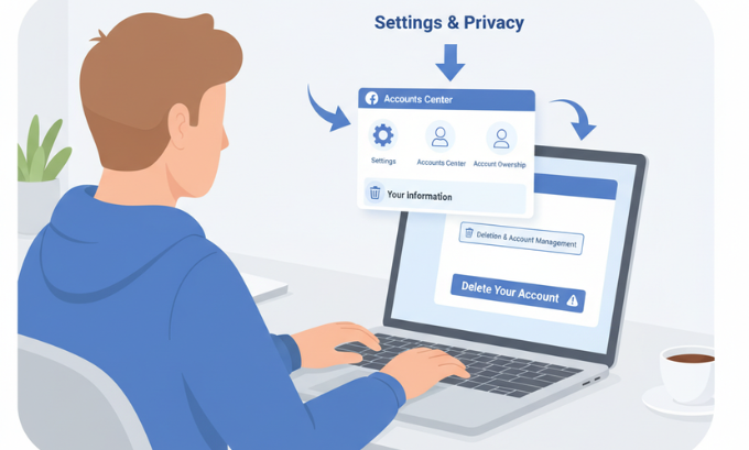 How to Deactivate Your Account (Illustration)