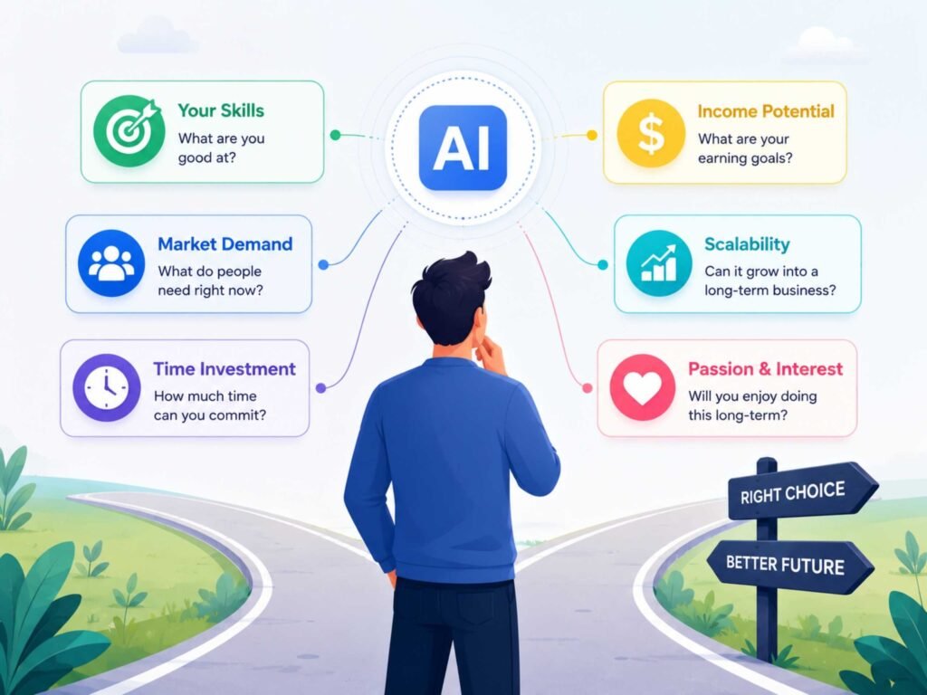 How Do You Choose the Right AI Income Stream?