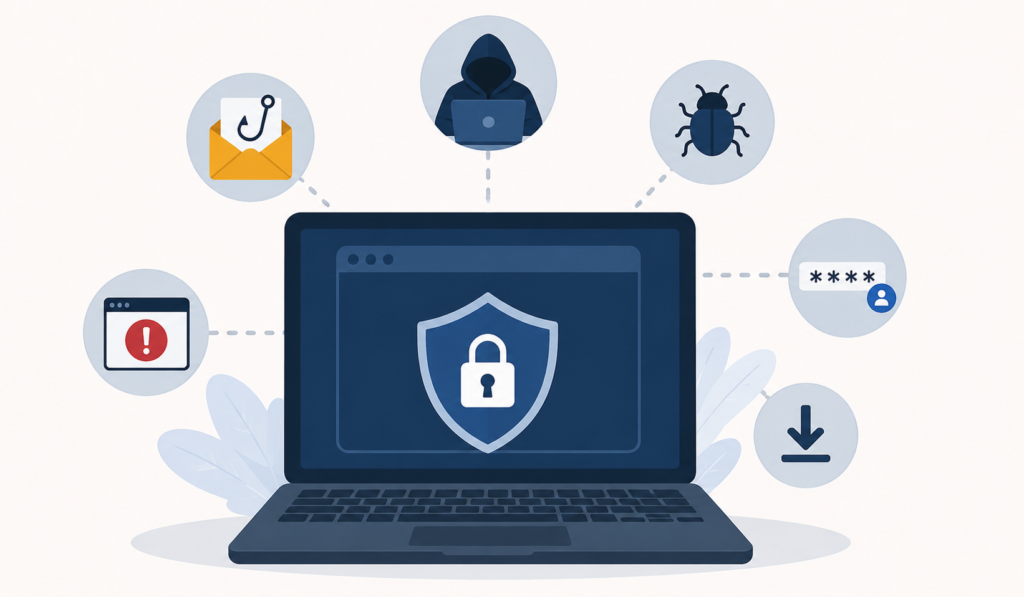 What cybersecurity risks does iBomma pose?