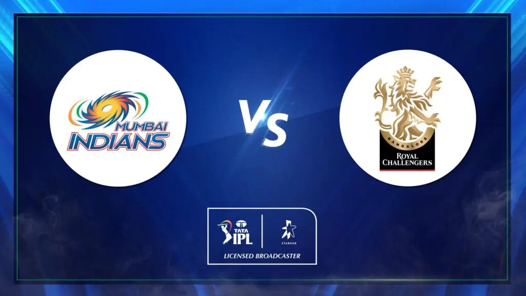 Bangalore vs Mumbai Indians