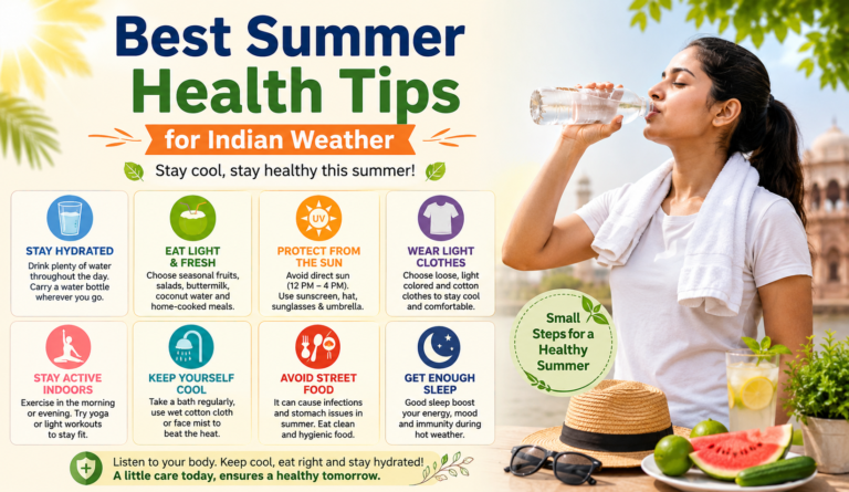 Best Summer Health Tips for Indian Weather