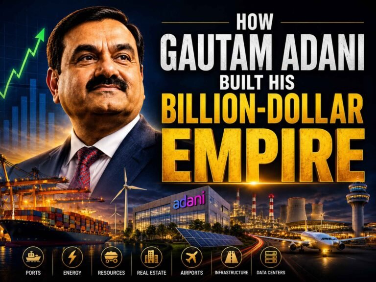 How Gautam Adani Built His Billion-Dollar Empire How Gautam Adani Built His Billion-Dollar Empire