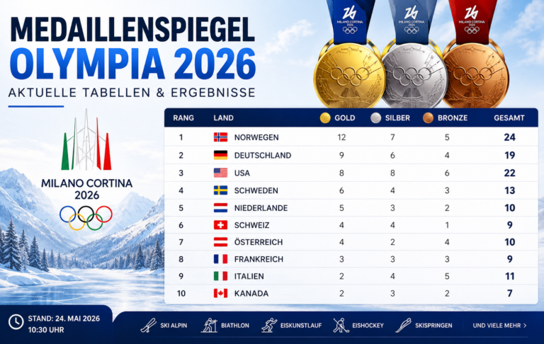 Medaillenspiegel Olympia 2026