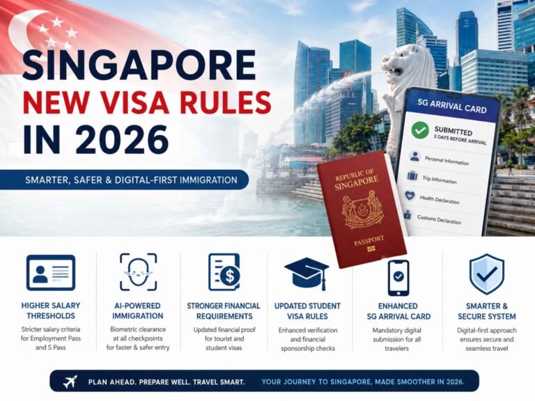 Singapore new visa Rules in 2026 for Travelers and Expats Singapore new visa Rules in 2026