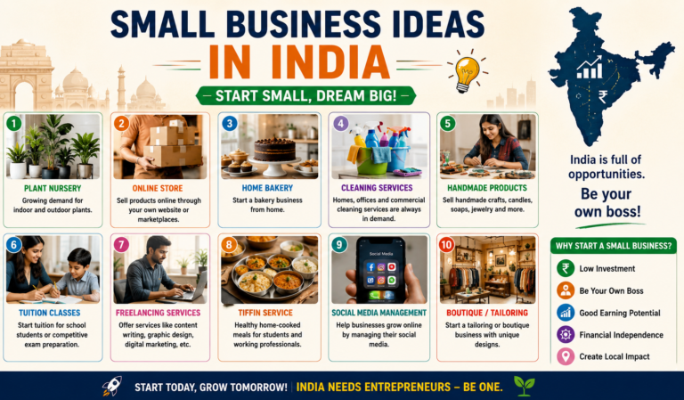 Small business ideas in India