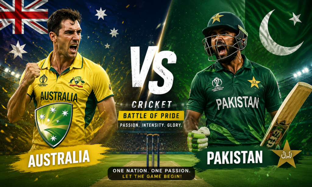 australia vs pakistan