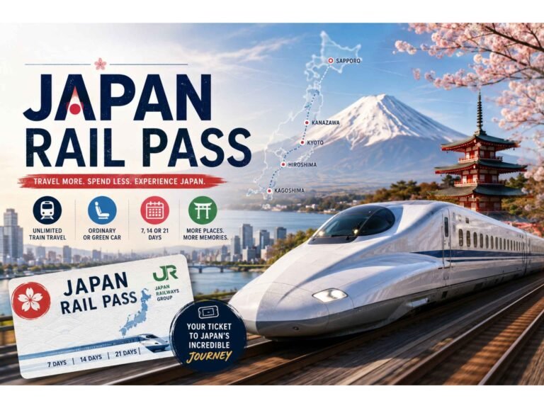 Exploring Japan Rail Pass | Travel Tips 2026 Japan Rail Pass