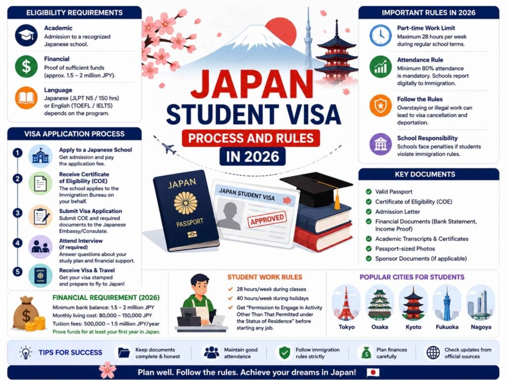 japan student visa