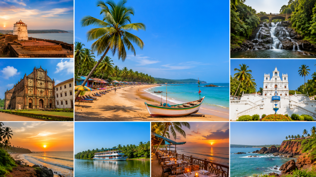 The 15 Best Places to Visit in Goa in 2026 Best Places to Visit in Goa featuring the scenic coastline at Palolem Beach